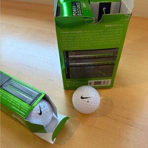 Nike power distance golf balls (12) - new, never used